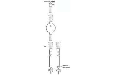 Image of Ace Glass Laboratory Glassware and Equipment 1L 24/40-24/40 Reservoir 5871-120