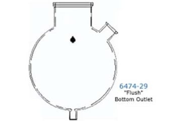 Image of Ace Glass Laboratory Glassware and Equipment 200L Spher Flask 12'' Flng 6474-29