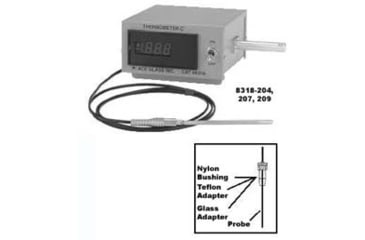 Image of Ace Glass Laboratory Glassware and Equipment 24'' J TEF-SSO Therm ''C'' 8318-121
