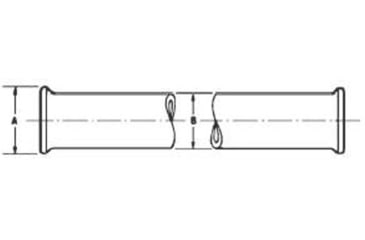 Image of Ace Glass Laboratory Glassware and Equipment 24X6IN Beaded Pipe 8828-713
