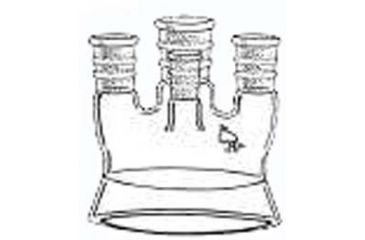 Image of Ace Glass Laboratory Glassware and Equipment 29/42 4NK Reac Flask Head 6488-20
