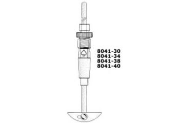 Image of Ace Glass Laboratory Glassware and Equipment 29/42 Tef Blade Stir ''C'' 8041-34
