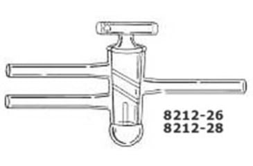 Image of Ace Glass Laboratory Glassware and Equipment 2MM Hi Vac S/C Sld (GB) 8212-26