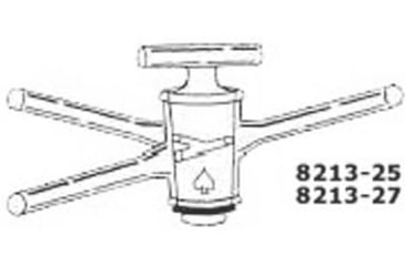 Image of Ace Glass Laboratory Glassware and Equipment 2MM Hi Vac S/C Sld (GB) 8213-25