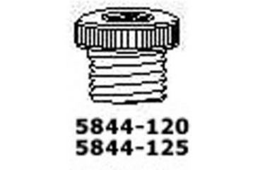 Image of Ace Glass Laboratory Glassware and Equipment 3/8''MPT 1/4''FPT Ptfe Adap 5844-120