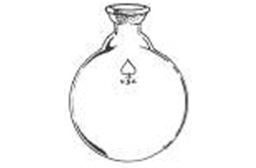 Image of Ace Glass Laboratory Glassware and Equipment 300ML 35/20 Rb Flask 6902-25