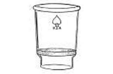 Image of Ace Glass Laboratory Glassware and Equipment 30ML Por C Crucible 7170-06