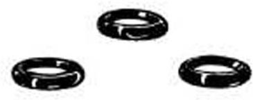 Image of Ace Glass Laboratory Glassware and Equipment -341 O-RINGS Viton 7855-50
