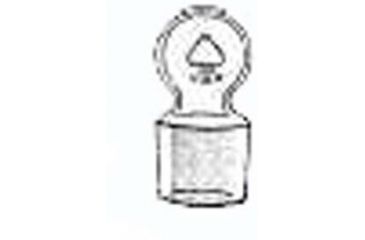 Image of Ace Glass Laboratory Glassware and Equipment 38 Stopper Flask Lgth 8260-18