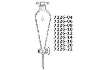Image of Ace Glass Laboratory Glassware and Equipment 4000ML Sep Funnel 7226-20