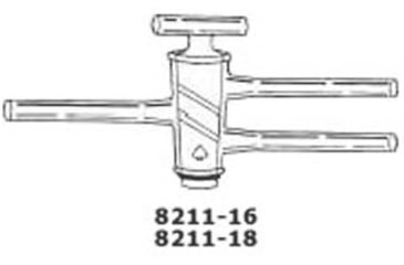 Image of Ace Glass Laboratory Glassware and Equipment 4MM Hi Vac S/C Sld (GB) 8211-18