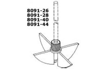 Image of Ace Glass Laboratory Glassware and Equipment 5 1/2'' Replacement Blade 8091-28