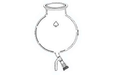 Image of Ace Glass Laboratory Glassware and Equipment 50L Sph 0-20MM Btm Flask 6534-26