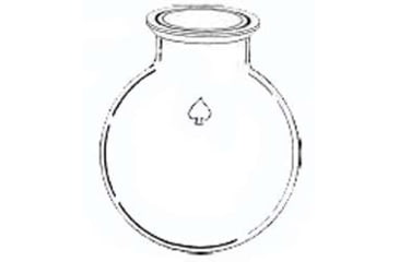 Image of Ace Glass Laboratory Glassware and Equipment 5L Sph Flask W/GRV 4'' Flng 6533-05