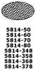 Image of Ace Glass Laboratory Glassware and Equipment #80 350 Micron Pp Filter 5814-50