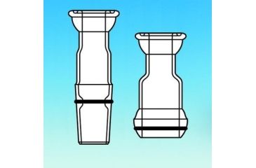 Image of Ace Glass Laboratory Glassware and Equipment Adapter 15MM-24/40 Seal 5132-09