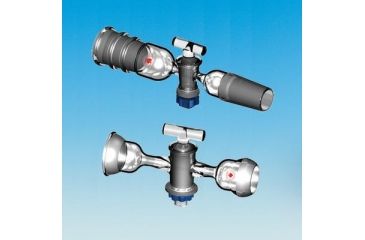Image of Ace Glass Laboratory Glassware and Equipment Adapter Stopcock 35/25-35/25 3840-56
