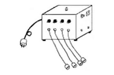 Image of Ace Glass Laboratory Glassware and Equipment Aux Control Relay 3X 240V 7832-19