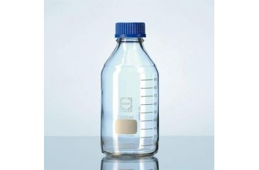 Image of Ace Glass Laboratory Glassware And Equipment Bottle Lab 1000ml Plain Cs10 5539-84, Unit CS