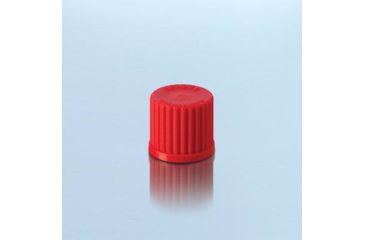 Image of Ace Glass Laboratory Glassware and Equipment Cap Gl 32 Pbt Red 7622-121