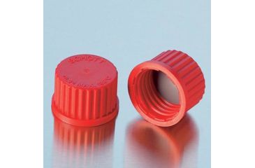 Image of Ace Glass Laboratory Glassware and Equipment Cap Gl 32 Pbt Red CS10 7622-21