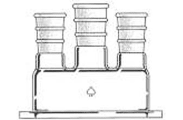 Image of Ace Glass Laboratory Glassware and Equipment Flask HEAD,3NK,2-3L 6512-20