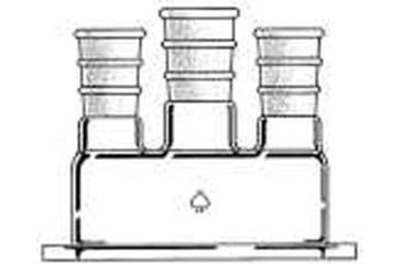 Image of Ace Glass Laboratory Glassware and Equipment Flask HEAD,3NK,2-3L 6512-24
