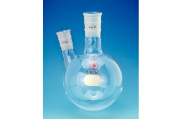 Image of Ace Glass Laboratory Glassware And Equipment Flask Round 100ml 24/40 14/20 9463-211, Unit EA