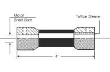 Image of Ace Glass Laboratory Glassware and Equipment Flex Coupling 10MM, 3/8'' 8125-11