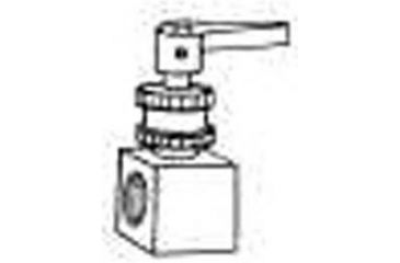 Image of Ace Glass Laboratory Glassware and Equipment Hamilton THREE-WAY Valve 5850-17