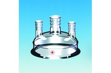 Image of Ace Glass Laboratory Glassware And Equipment Head 200mm 3 Neck 45/50 45/50 6530-40, Unit EA