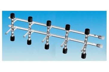 Image of Ace Glass Laboratory Glassware and Equipment Manifold Double 500MM 4 Ports 8729-52
