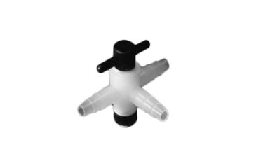 Image of Ace Glass Laboratory Glassware And Equipment Stopcock 3-Way 12611-21-PK, Unit PK