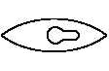 Image of Ace Glass Laboratory Glassware and Equipment Tfe Football Blades 24X80 8082-06