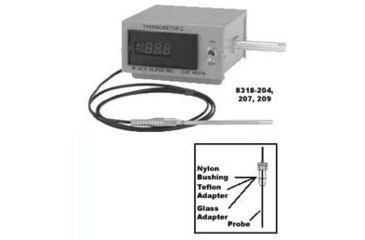 Image of Ace Glass Laboratory Glassware and Equipment Type K Elect Thermometer 8318-20