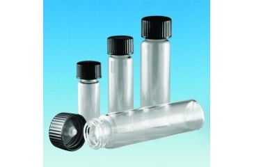 Image of Ace Glass Laboratory Glassware And Equipment Vial 3 Dram Poly-seal Pk144 8779-30, Unit CS