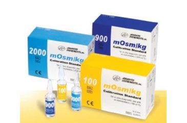 Image of Advanced Instruments Osmometer Microsample 3320, Standard, 850 mOsm, 2ml ampule, pack of 10, 3MA085