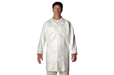 Image of VWR Frock Tyvek w/ Bound Neck XL, Case of 30, IC270BWHXLVD