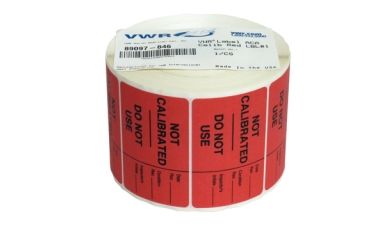 Image of VWR Vwr Label Aca Calib Yel Lbl#2 VWR-L18-C, Unit CS