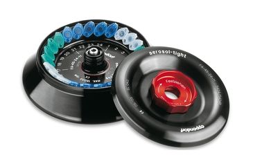 Image of Eppendorf High Speed Fixed-Angle Rotor with Aerosol Tight Lid