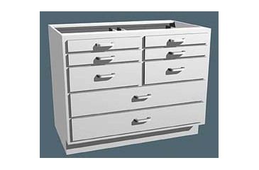 Image of Air Control Base Polyprolabs 6-DRAWERS AC-175-1830