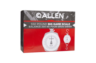Image of Allen Sportsmans Scale, 500lb, Black/White, 5500