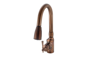Image of American Brass RV Kitchen Faucet With Pull Down Sprayer And Single Lever Handle 8 Oil Rub Bronze, SL2000ORB