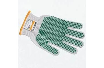 Image of Ansell Healthcare SafeKnit Cut-Resistant Gloves, Ansell 240065 Style 72-015 Medium-Duty, Two-Strand, Ultima With Blue Pvc Gripping Dots