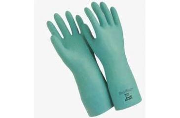 Image of Ansell Healthcare Sol-Vex Nitrile Gloves, Ansell 117211 38 Cm (15'') Length, 22 Mil Thickness