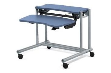 Image of Anthro Cart SIT/STAND Gry 30INWL FAJ30SM/FG3