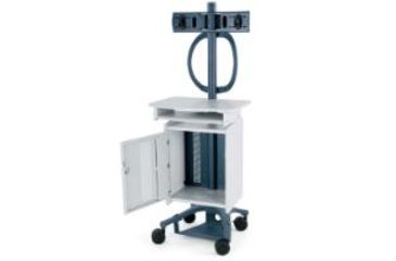 Image of Anthro Zido Cabinet 18.5w 24.5h 12.5d ZCA01SB/CG, Unit EA