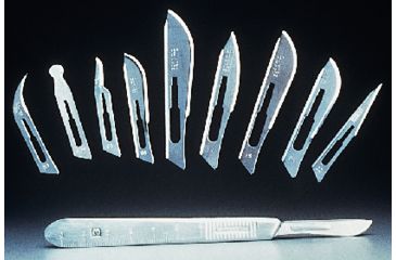 Image of Aspen Surgical Products Blade Surg Rib-bk Carb Pk50 15 371153, Unit PK