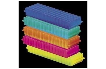 Image of Axygen Axyrack Microtube Racks, Axygen Scientific R-80-YF 80-Well Microtube Racks