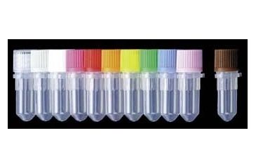 Image of Axygen Screw Top Microcentrifuge Tubes with Caps, Axygen Scientific SCT-050-V 0.5 Ml Microtubes